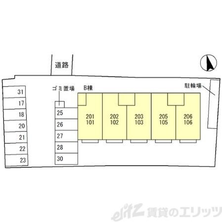 グレースハイムＢ棟の物件内観写真